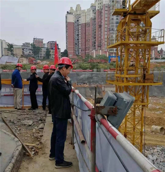 市城投集團公司副總經理于大鵬調研市頤年苑開發建設項目